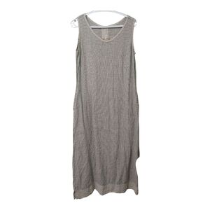 Elegant Checkered Maxi Dress